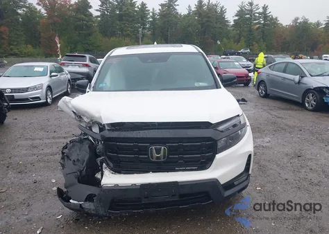 2024 Honda Ridgeline Black Edition z USA, uszkodzony, nr VIN 5FPYK3F86RB014387